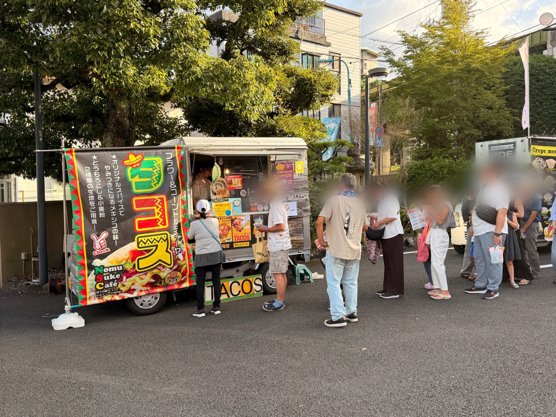 アイ・ホール納涼祭2026に出店したキッチンカー　ノム助カフェ様